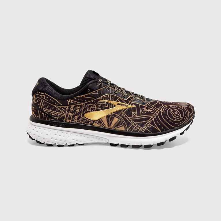 Brooks Ghost 12 Womens Road Running Shoes - Gold - Philippines (250174ILD)